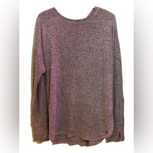 Cozy Heathered Long Sleeve Sweater